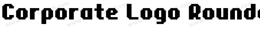 Corporate Logo Rounded ver2 Bd字体转换